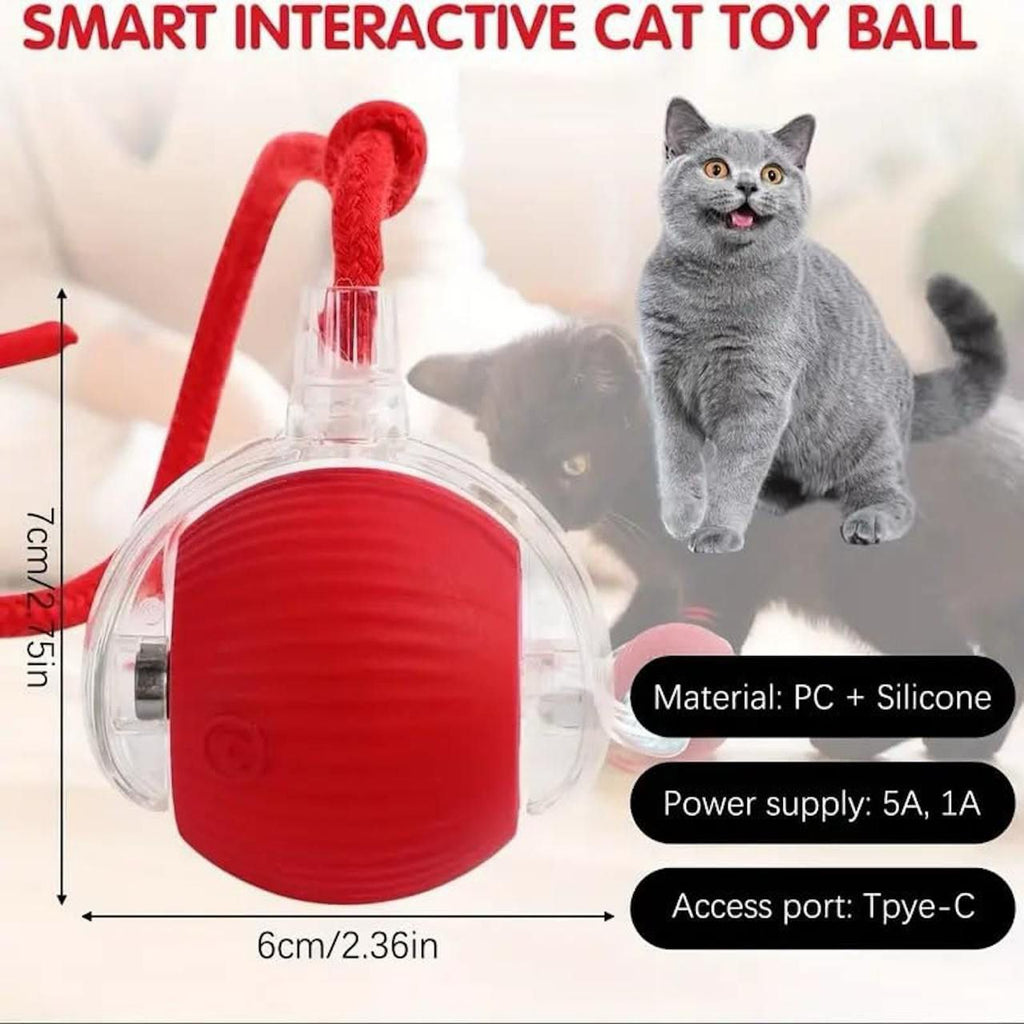 Automatic Cat Teaser Ball